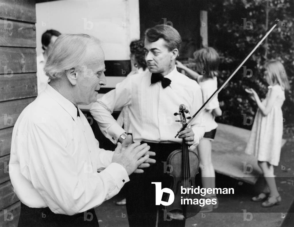 MENUHIN Yehudi with the