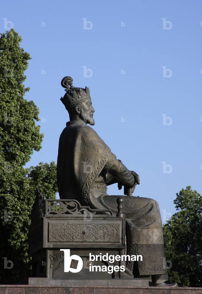 Amir Timur (Tamerlane)- statue in Samarkand