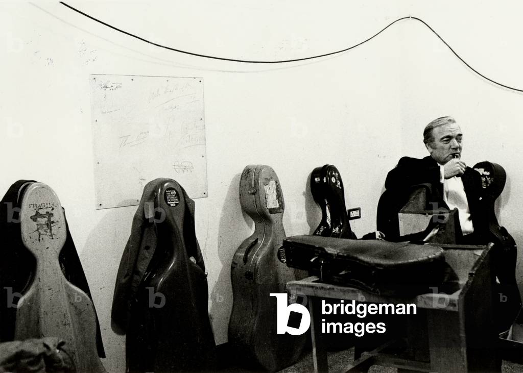 London Symphony Orchestra backstage