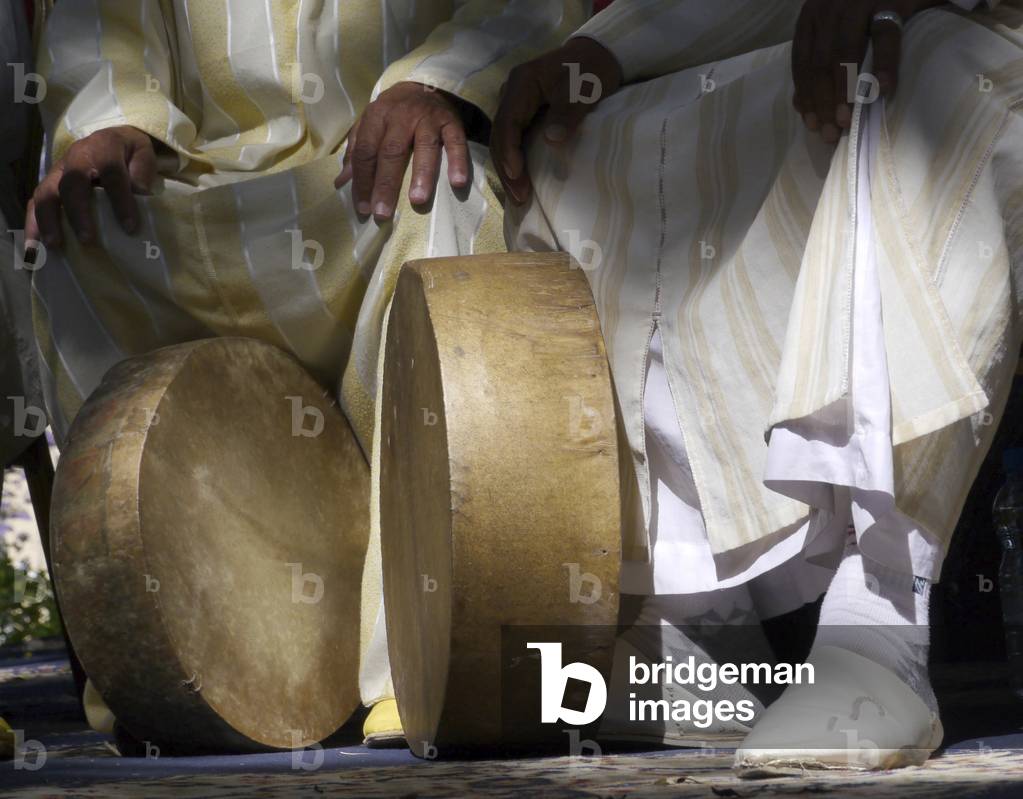 Players from the Habib Yammine Arab Percussion Group