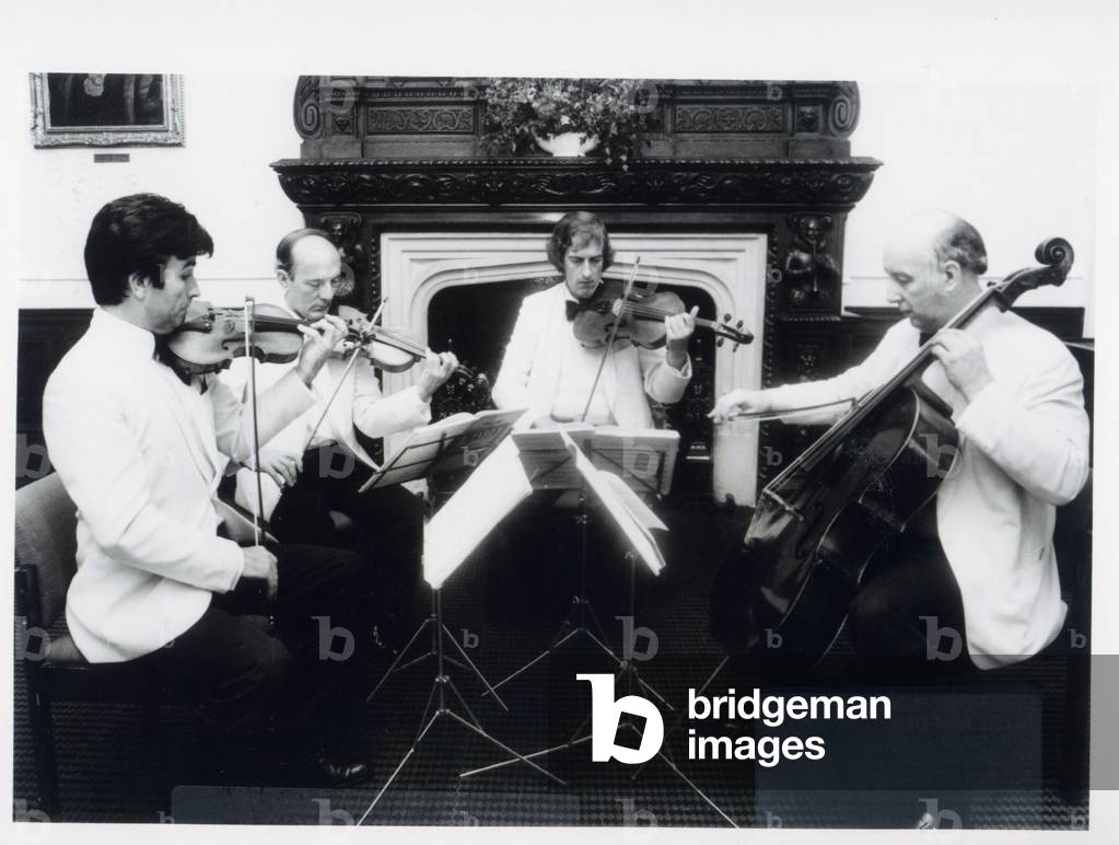 The Gabrieli Quartet playing