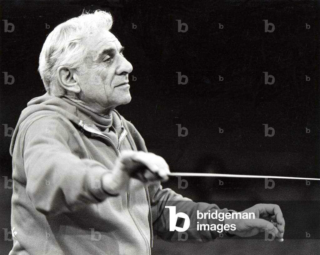 Leonard Bernstein conducting American