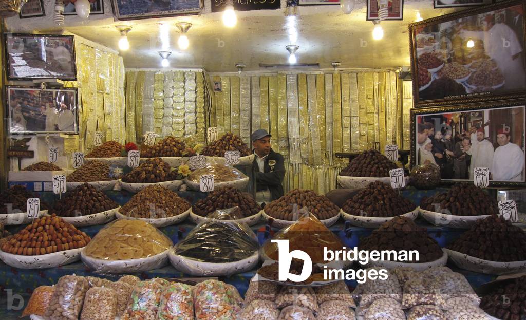 Shop for nuts, dates and dried fruit, Fes
