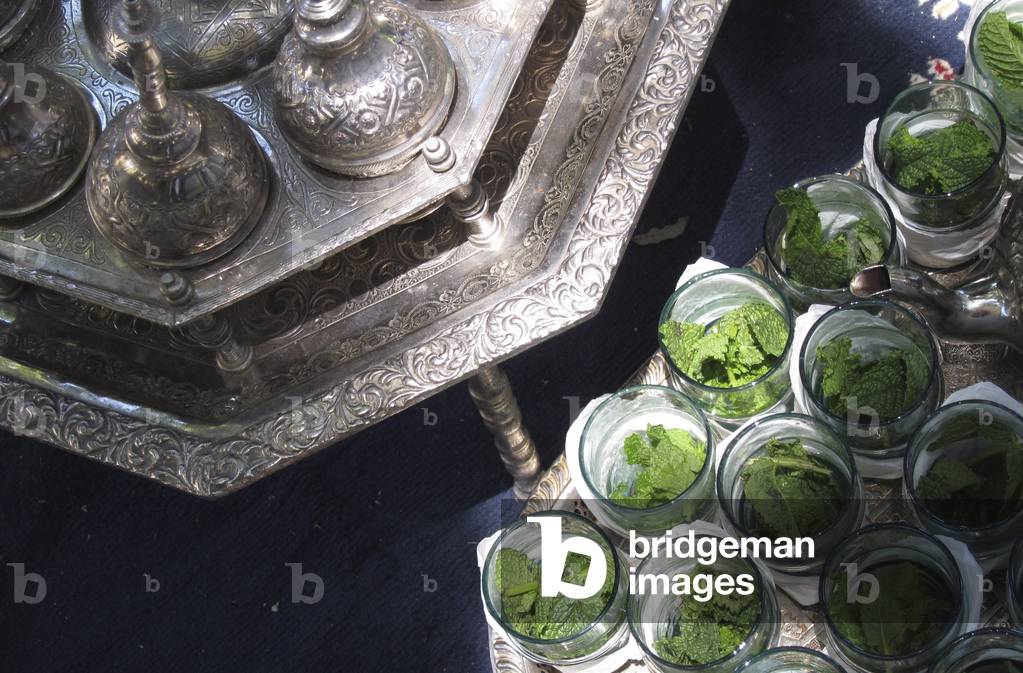Moroccan mint tea