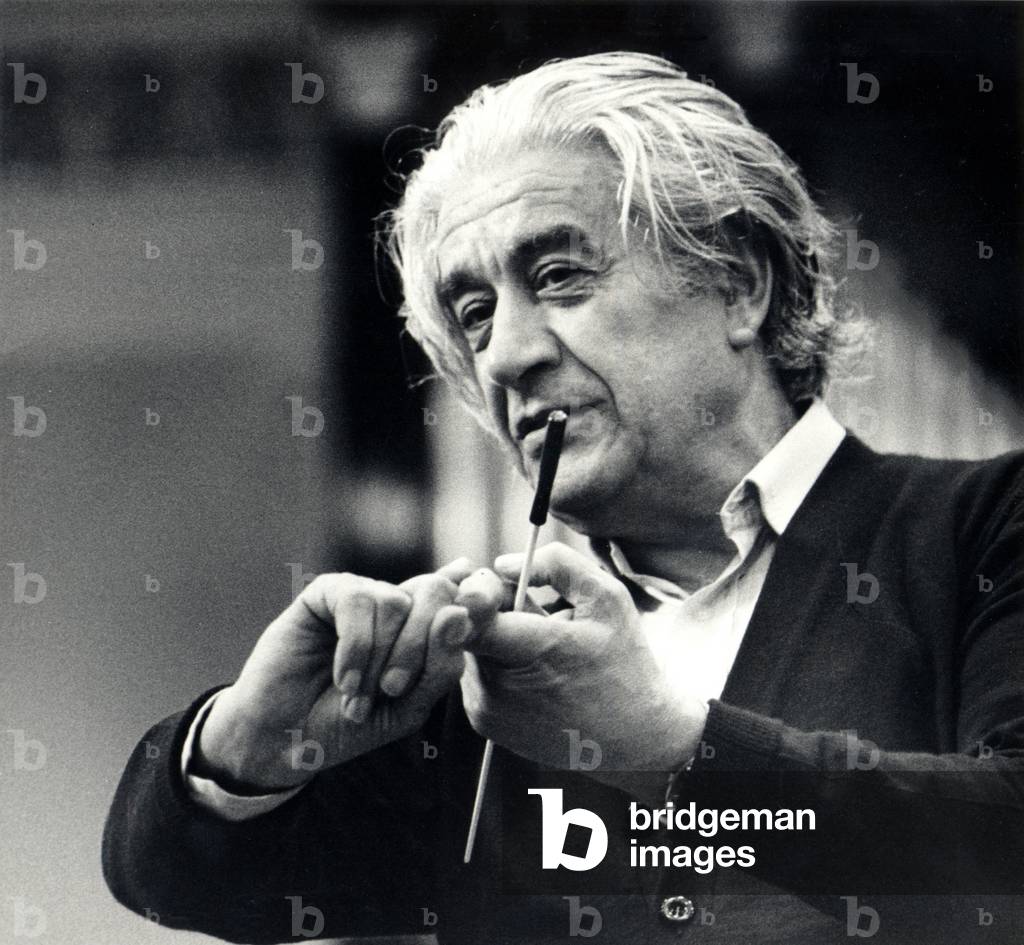 Sergiu CELIBIDACHE conducting in