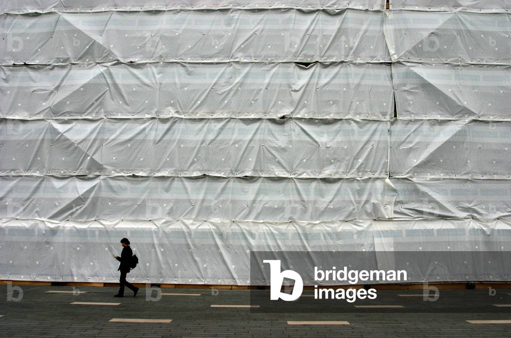Royal Festival Hall being renovated, London