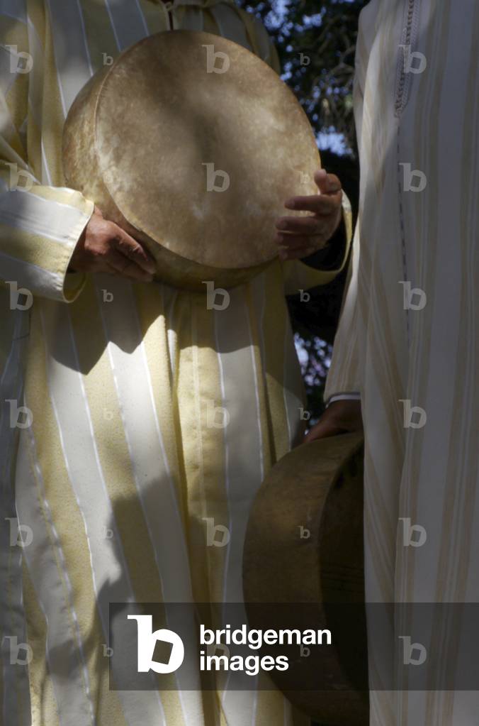 Players from the Habib Yammine Arab Percussion Group