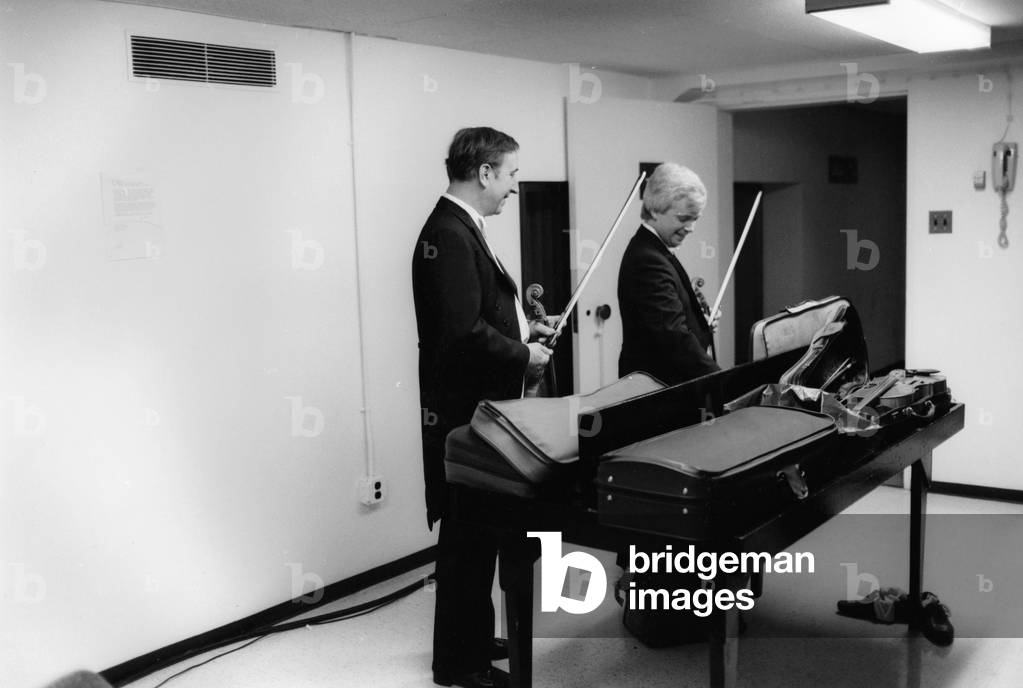 Orchestra backstage