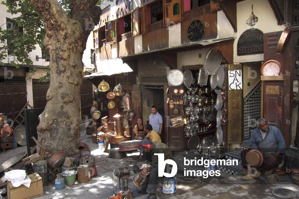 Place el-Seffarine, Fes, Morocco