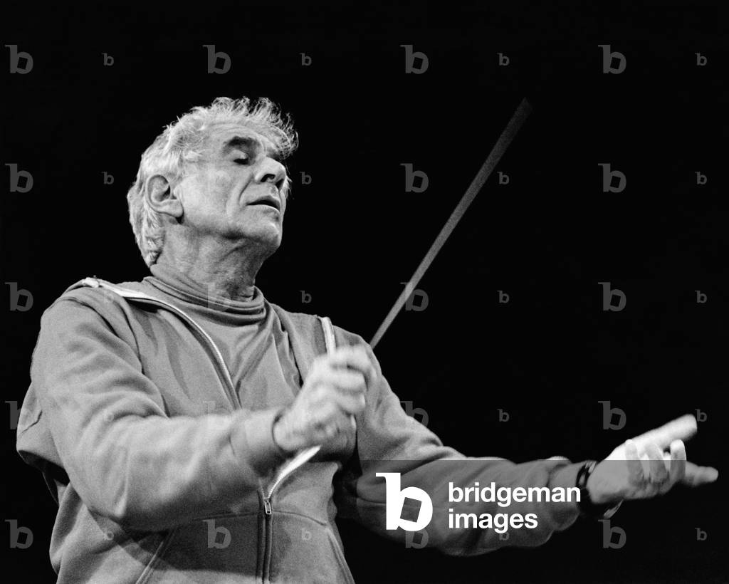 Leonard Bernstein American conducting