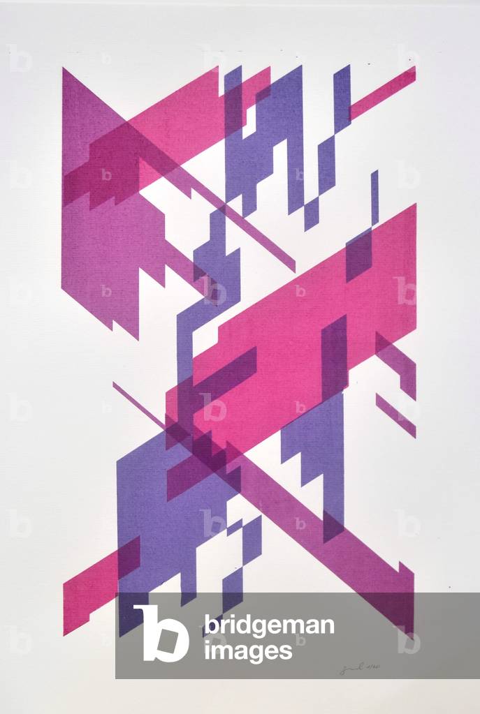 Deconstruction N°13, 2014 (ink on paper)