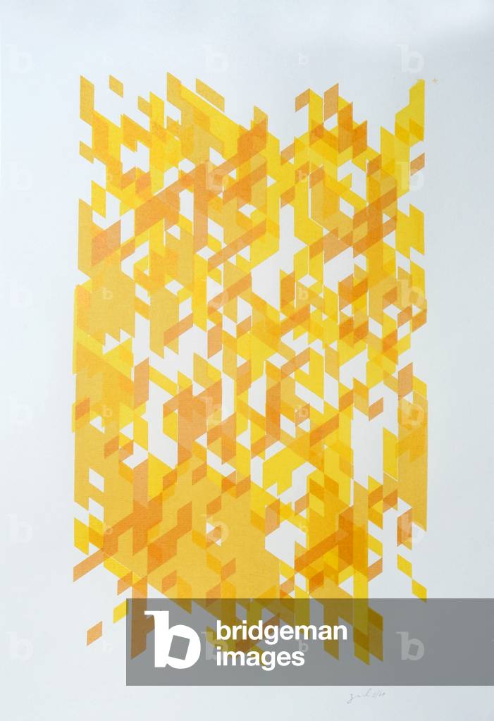 Deconstruction N°14, 2014 (ink on paper)