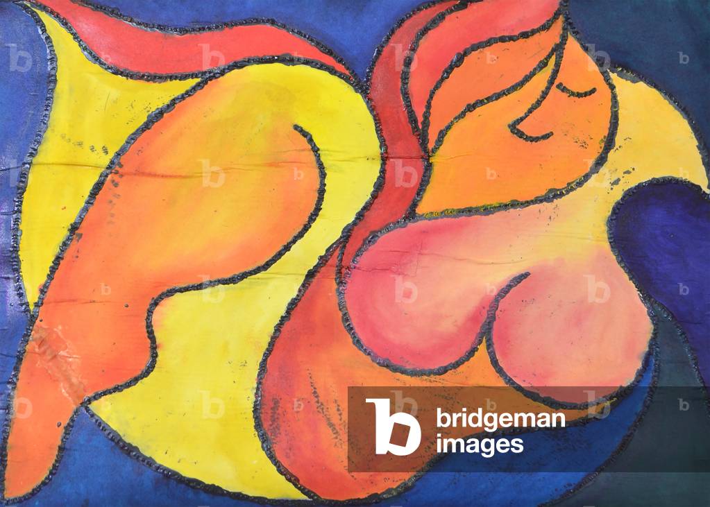 Every Now and Then, 2014 (acrylic on paper)