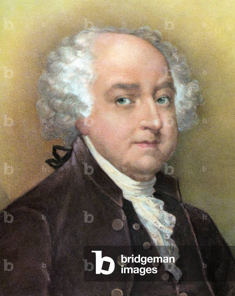 John Adams, 1965 (screen print)