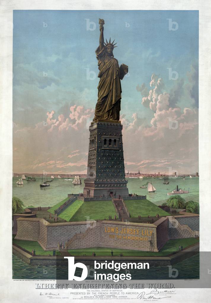 Liberty Enlightening the World, 1883 (chromolithograph)