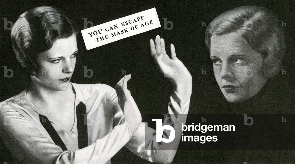 Woman in Youth and Old Age, 1926 (screen print)