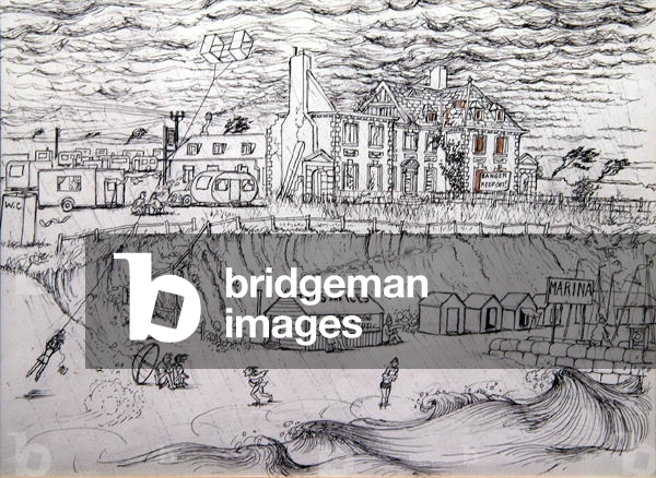 By the Sea (penna & inchiostro su carta)