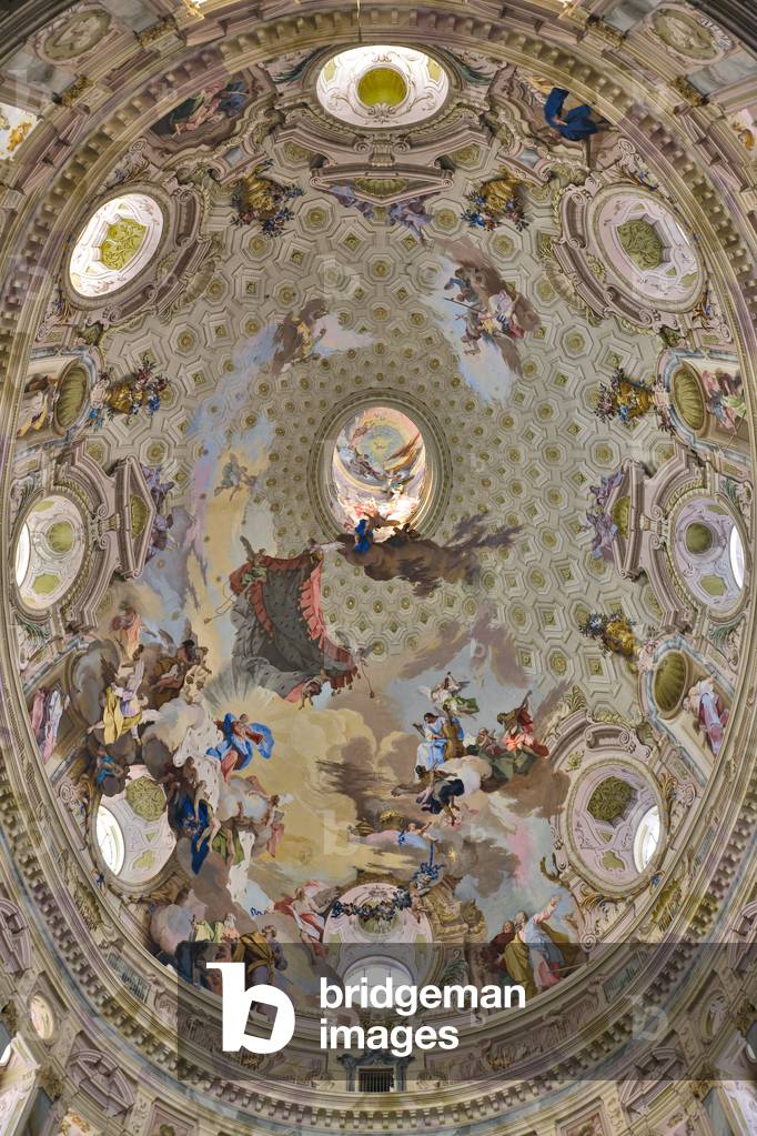 View of the dome with 