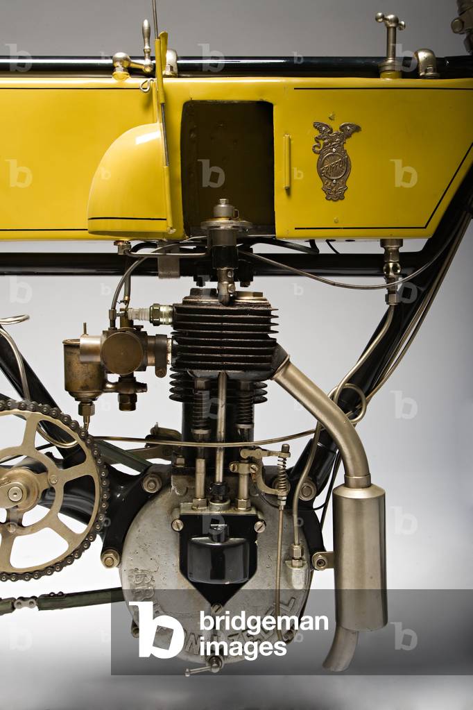 Classic Motorbike Griffon tipo Corsa, Engine (photo)
