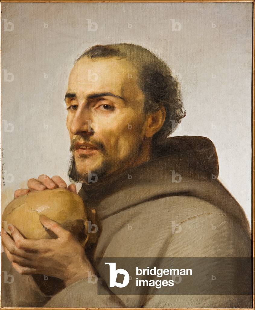 Saint Francis, 1879 (oil on canvas)