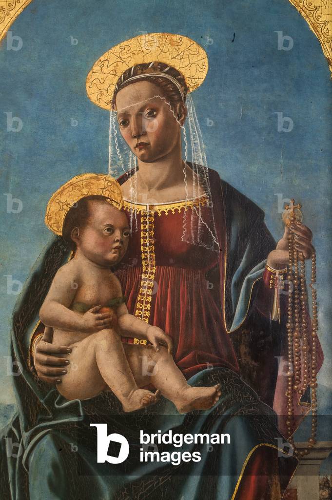 Madonna with Infant Jesus, detail of 2384571 (oil on panel)