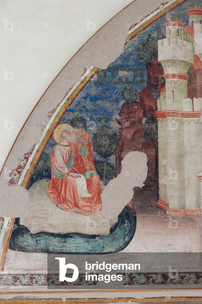 St. John, detail from Stories of St. John the Evangelist (fresco) (detail of 3707571)
