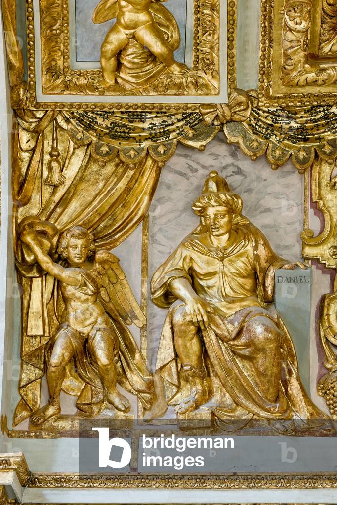 Genoa, Duomo (St Lawrence Cathedral), inside, the presbitery tribune: 