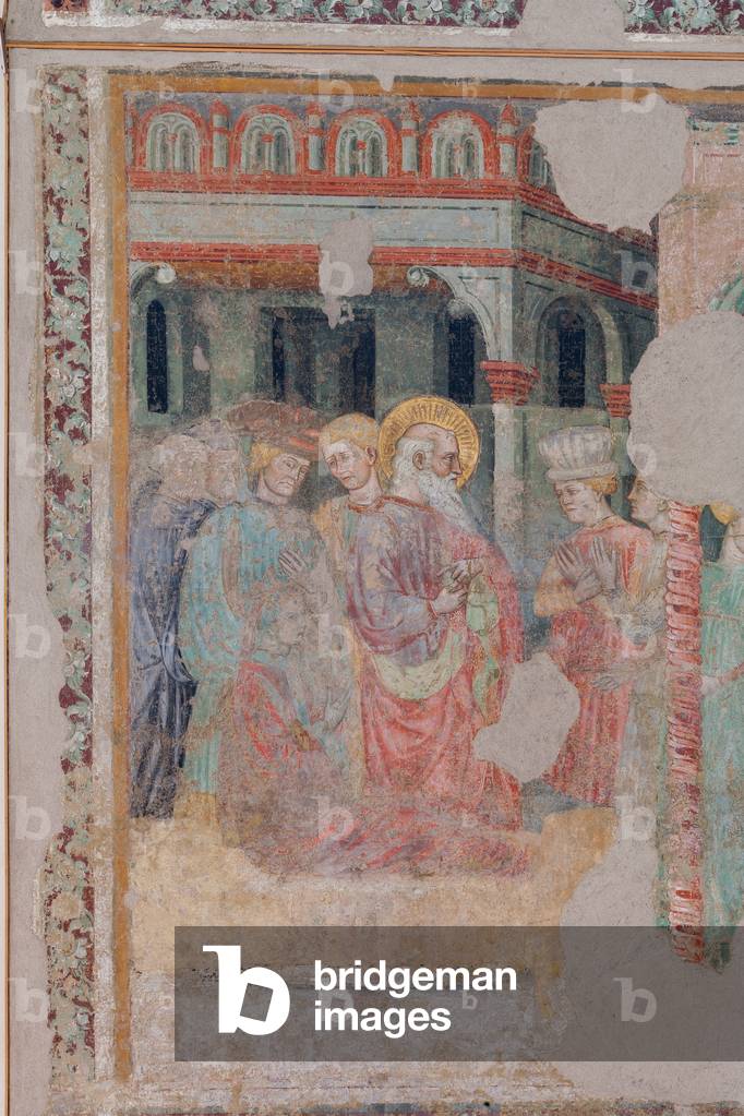 Detail from Stories of St. John the Evangelist (fresco) (detail of 3707571)
