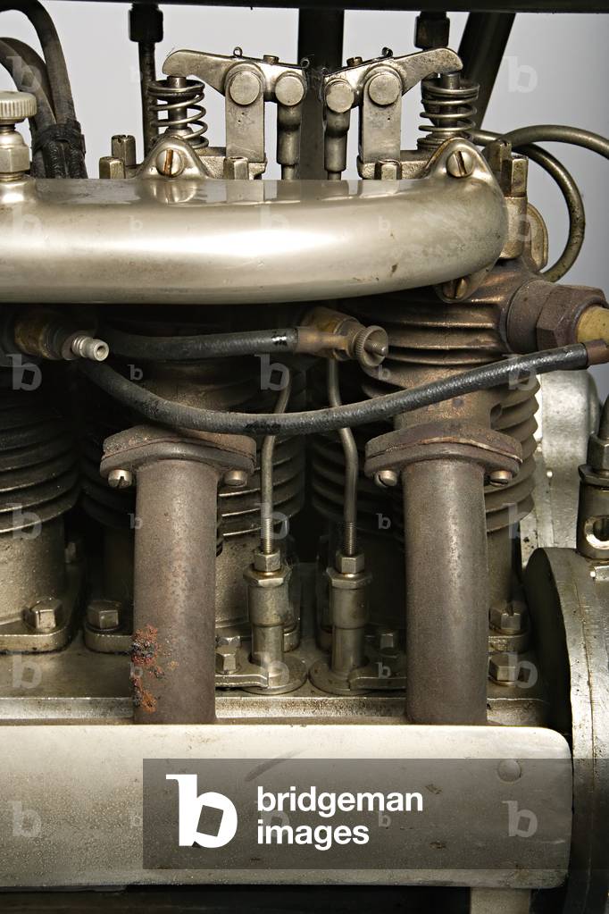 Classic Motorbike Henderson 1100 mod G, Engine (photo)