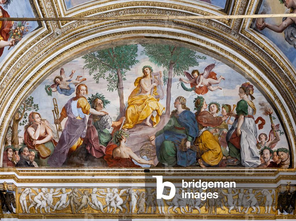 Apollo and the Muses, 1618 (fresco)
