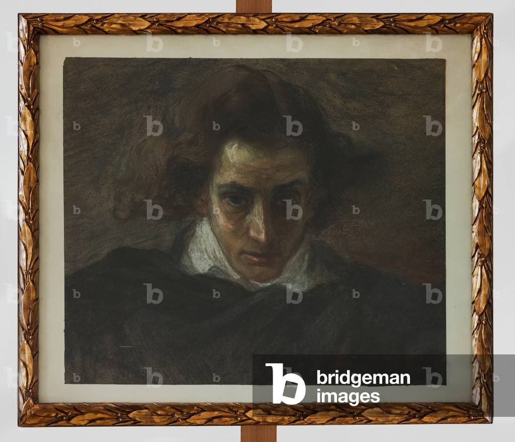 Portrait of a Musician (pastel)