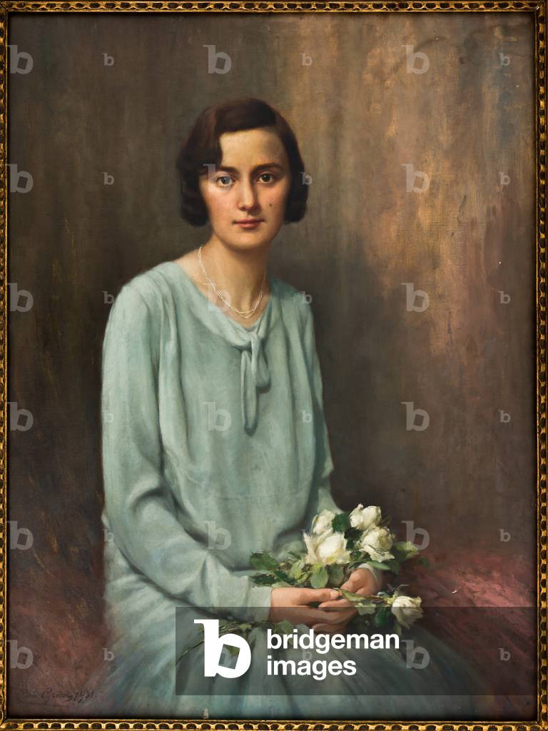 Portrait of Nina Galletto (oil on canvas)