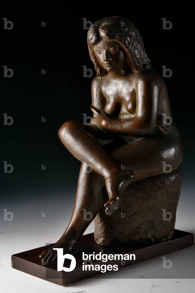 Sitting Woman (bronze)