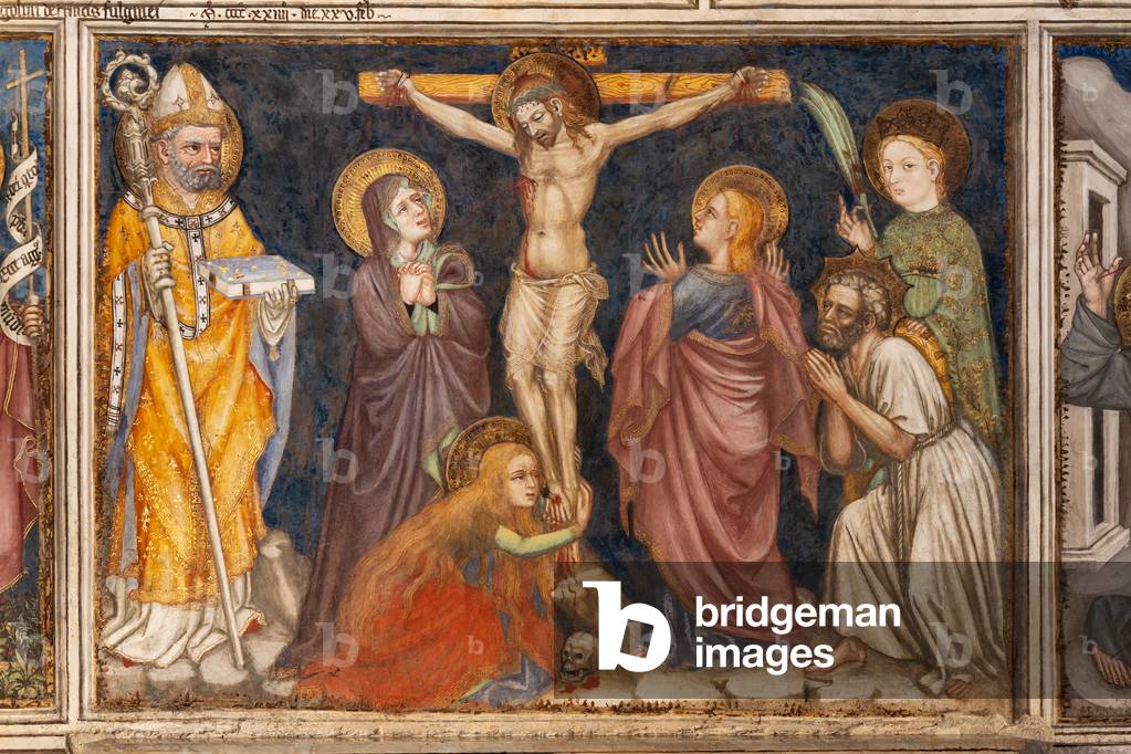 Detail of the Crucifixion, 1424