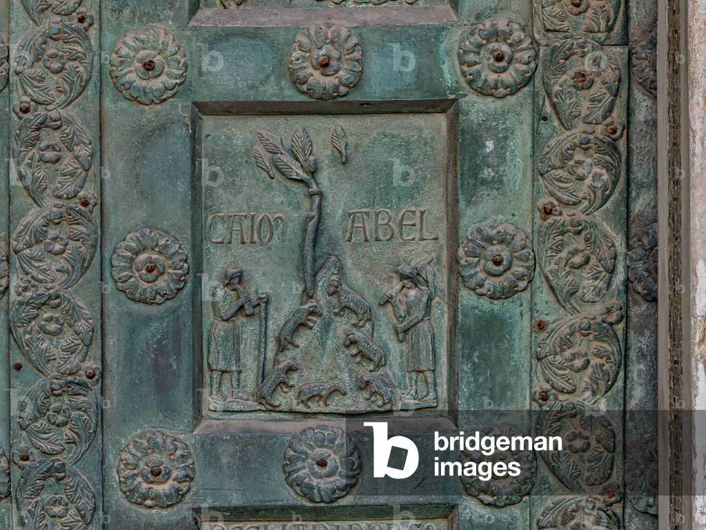 Tile depicting 