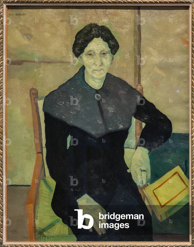 Portrait of the mother, 1940 (oil painting on canvas)