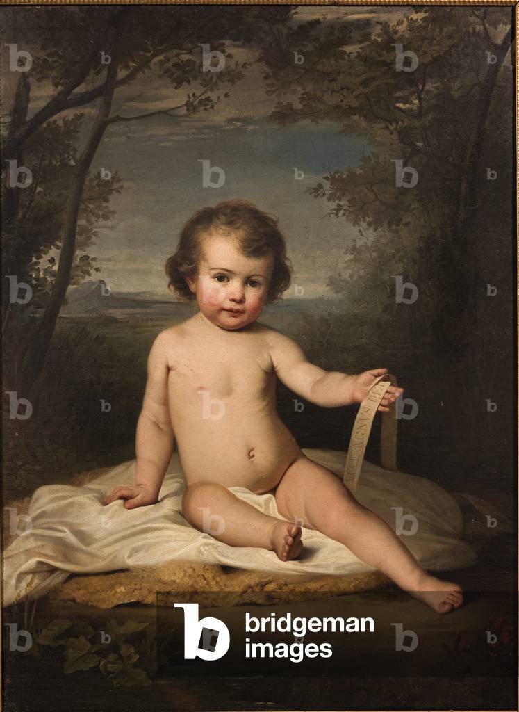 Infant St. John (oil on canvas)