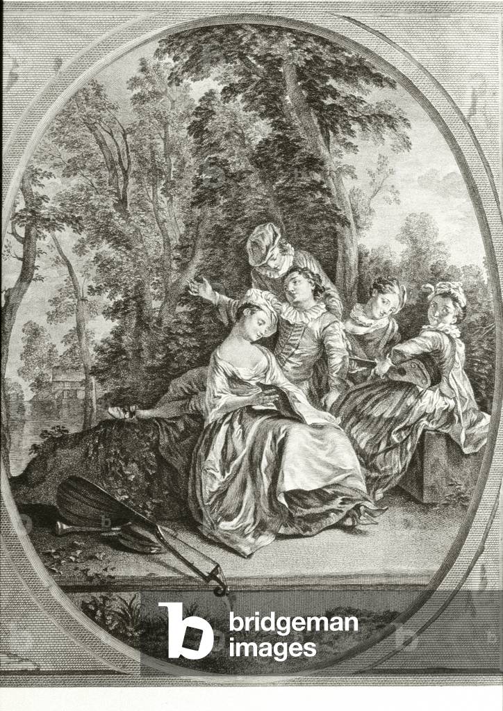 Music Class (engraving)