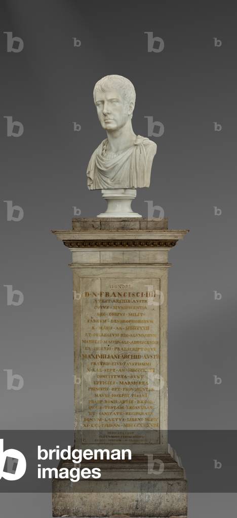 Bust of Francesco IV Este (marble)