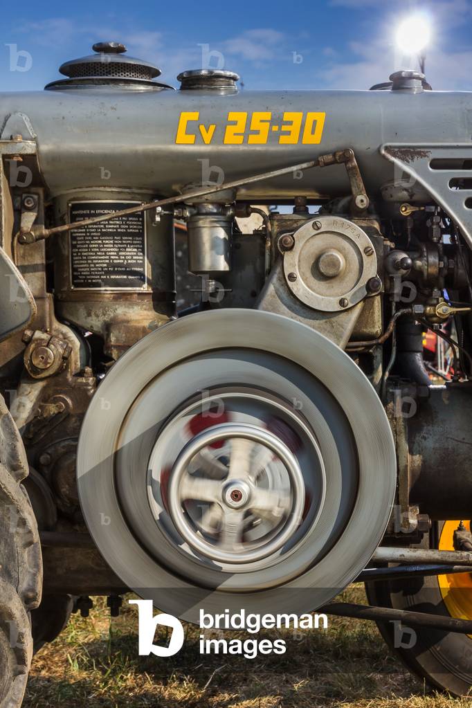 Old tractor - Landini Model L25/30, 1956 (photo)