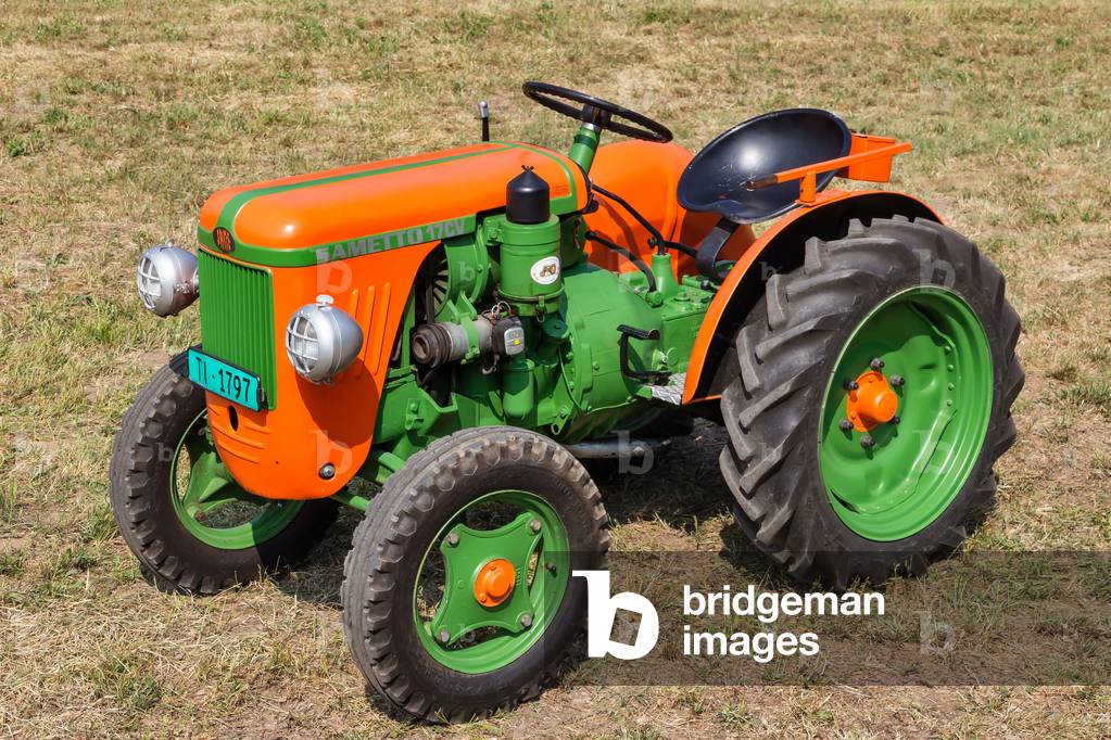 Old tractor - Same Model Sametto 17, 1956 (photo)