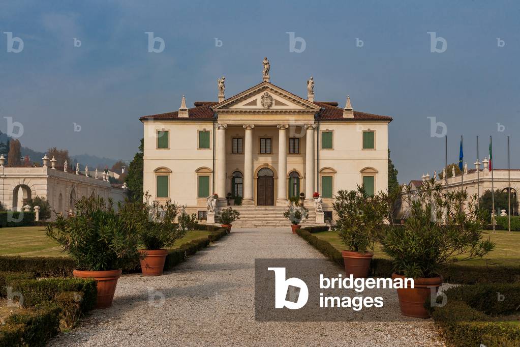 View of Villa Cordellina, Veneto, Italy (photo)