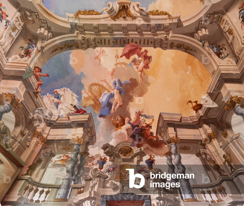 The Fall of the Phaethon, 1750-60 (fresco)