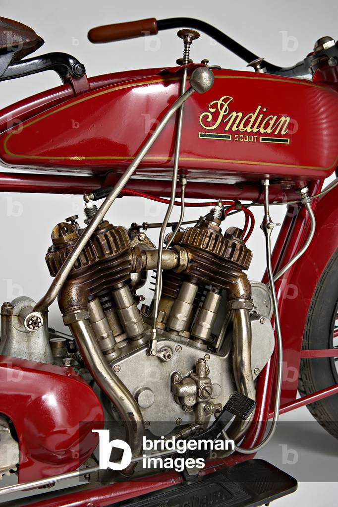 Classic Motorbike Indian Scout (photo)