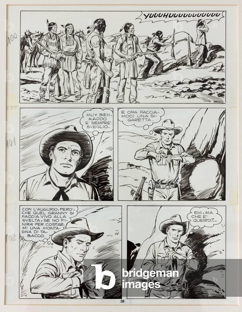 A stranger in Elk City (original plate)