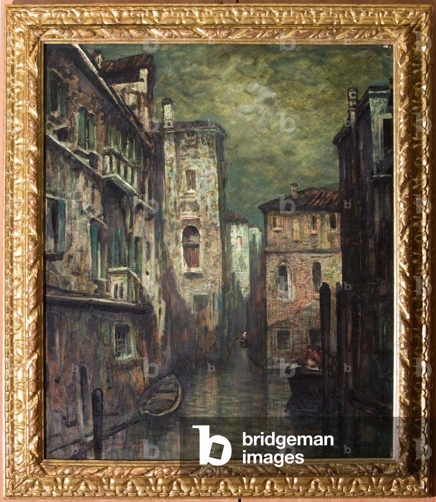 Rio dell'Olio (oil on canvas)