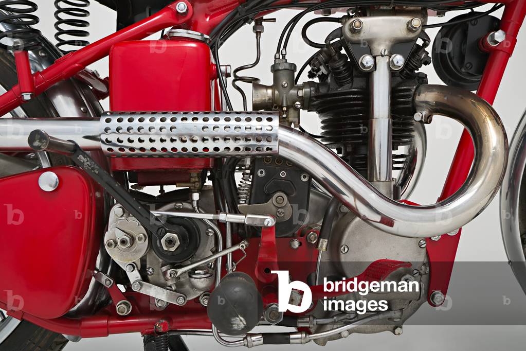 Classic Motorbike Ganna 250 cc, Engine (photo)