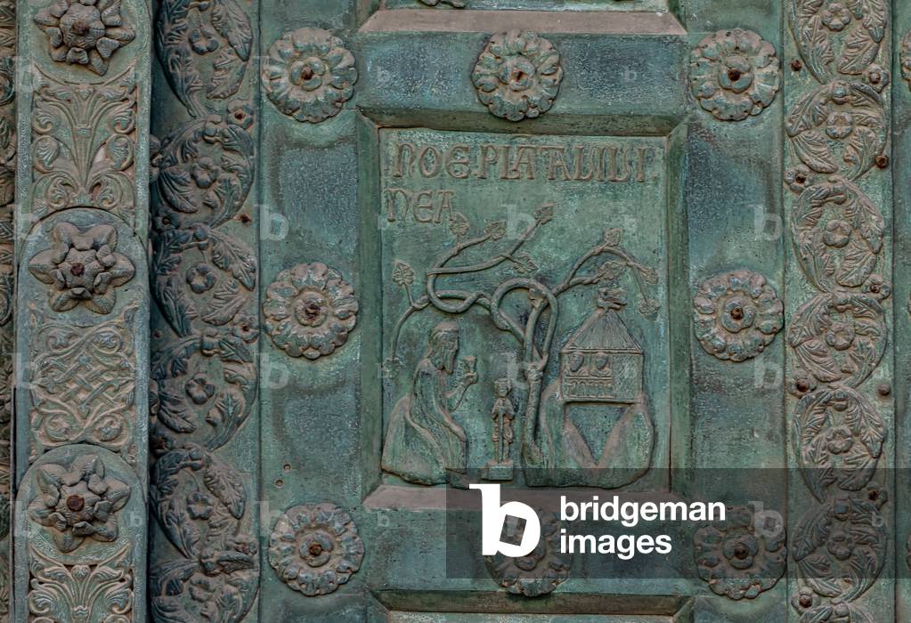 Tile depicting 