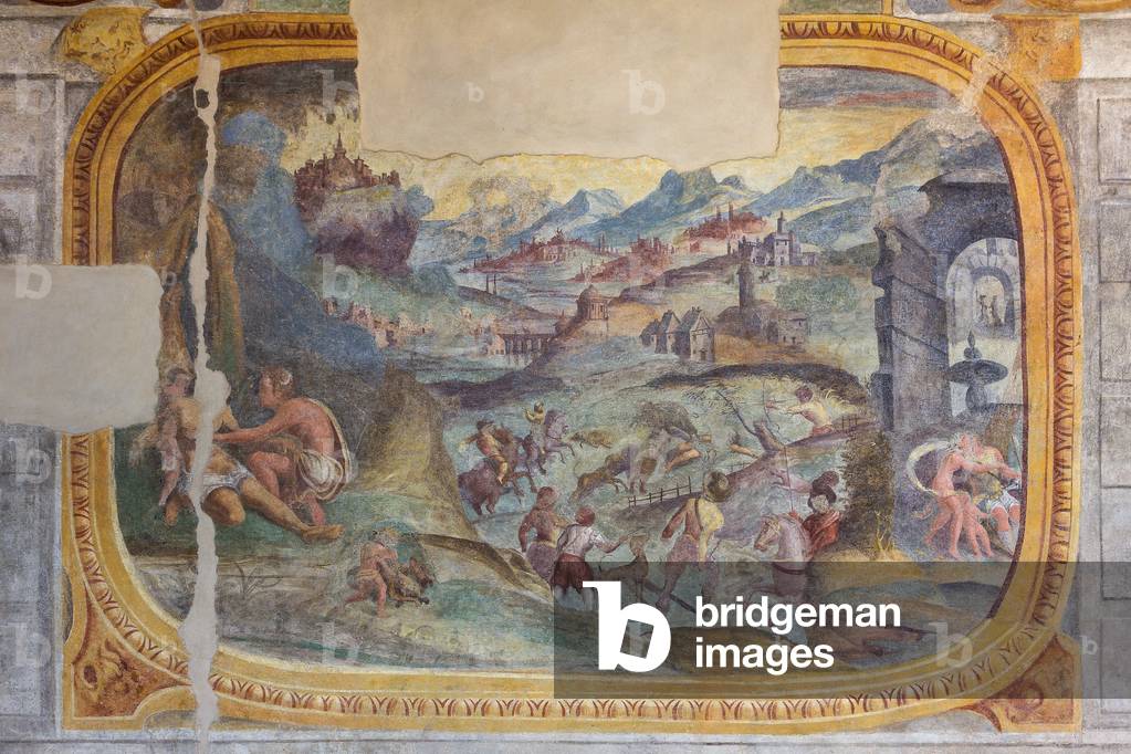 Fresco, XVI century (fresco)