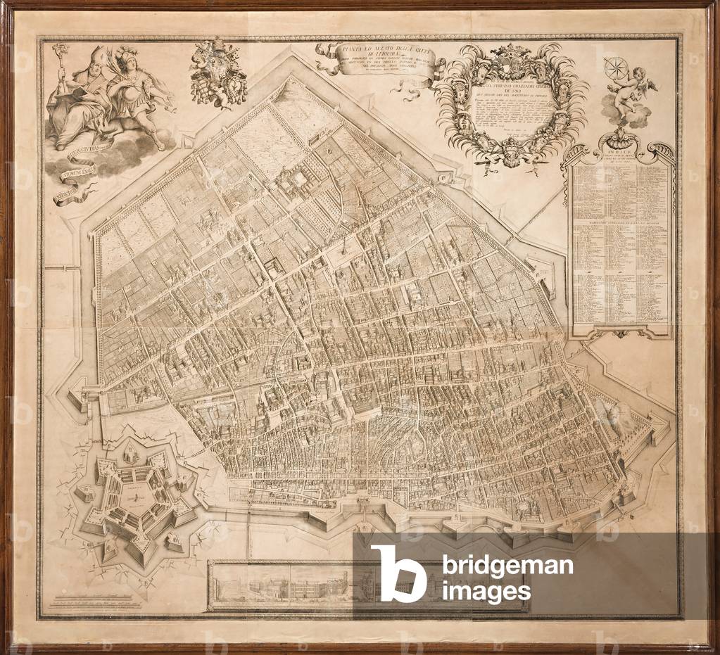 Carta della città di Ferrara (print)